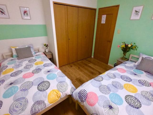 Susukino Station is only 400m (4 minutes walk from subway station)-R101/FreeCarpark/Susukino/TVTower/12pax-5