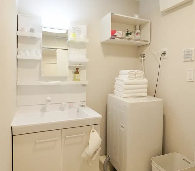 洗面台、洗衣機