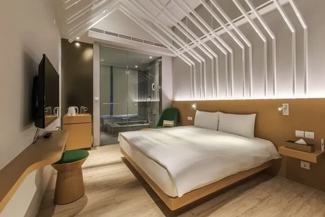 品文旅礁溪｜限時優惠8折起、礁溪親子溫泉飯店、特色樹屋房型-品泉雙人房（不含早房型）-1