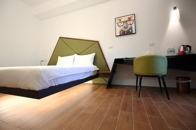 奇幻225 | 優質親子電梯民宿 | 花蓮火車站-懸浮雙人房—附陽台-5