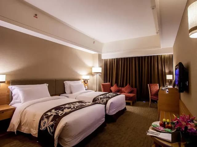 福容大飯店花蓮館 | 可選購海景房型-海景客房(兩小床)-2