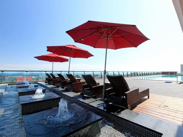 福容大飯店花蓮館 | 可選購海景房型-海景客房(兩小床)-6