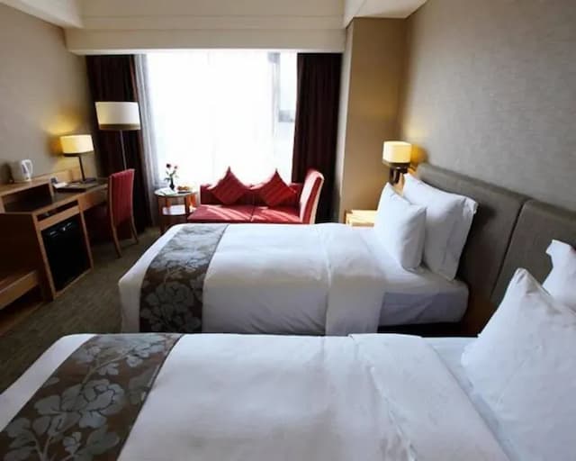 福容大飯店花蓮館 | 可選購海景房型-海景客房(兩小床)-4