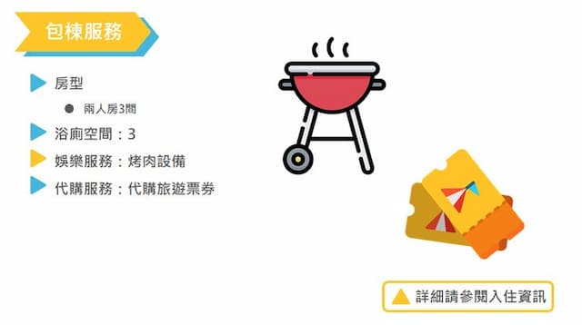 墾丁灣二館｜6人可包棟、烤肉-包棟(最多可住6人)-14
