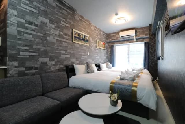 心齋橋旅居｜長堀橋站步行5分＊難波、道頓堀步行即達＊提供Wi-Fi＊設備齊全＊設計感客房-OSS401-1