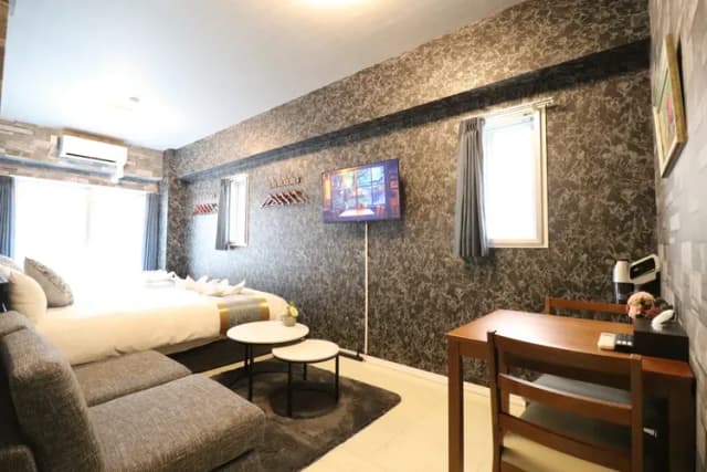 心齋橋旅居｜長堀橋站步行5分＊難波、道頓堀步行即達＊提供Wi-Fi＊設備齊全＊設計感客房-OSS401-5