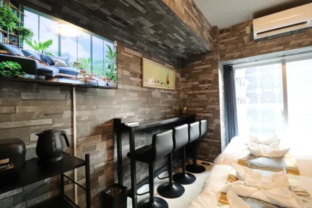 心齋橋旅居｜長堀橋站步行5分＊難波、道頓堀步行即達＊提供Wi-Fi＊設備齊全＊設計感客房-OSS404-8