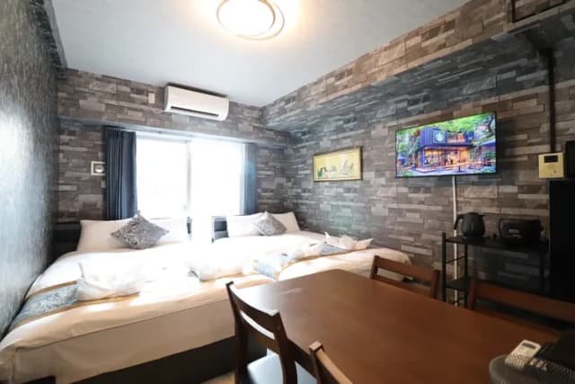 心齋橋旅居｜長堀橋站步行5分＊難波、道頓堀步行即達＊提供Wi-Fi＊設備齊全＊設計感客房-OSS603-1