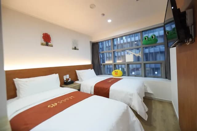 Calistar Hotel-Twin Room, Private Bathroom-1