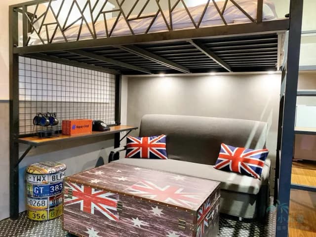 和興大飯店-主題雙人家庭房-5