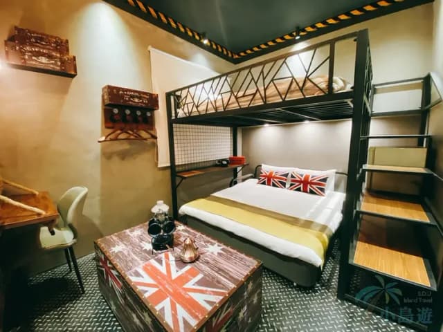 和興大飯店-主題雙人家庭房-3