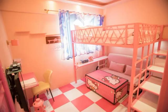 和興大飯店-主題雙人家庭房-10