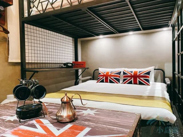 和興大飯店-主題雙人家庭房-4