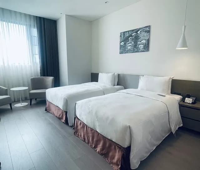 ゴールデンチューリップ グローリーファインホテル-Prestige Twin Room-1