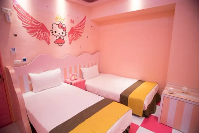 和興大飯店-主題雙床房-3