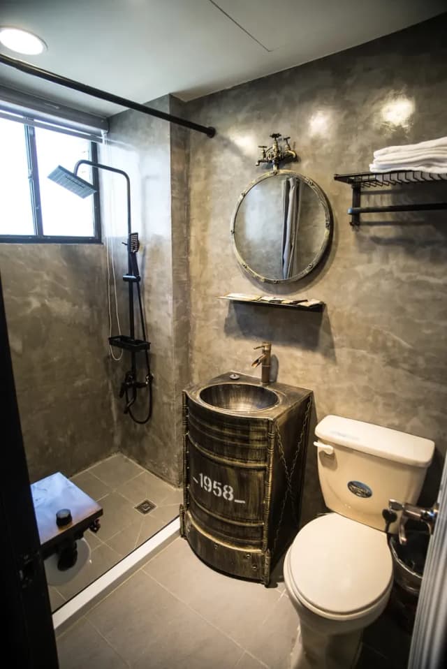 和興大飯店-主題雙床房-7