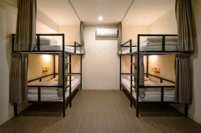 環保旅店客旅家青年旅館｜文化路夜市旁-混合背包房(如需包房請來電確認是否有適合房型)-2