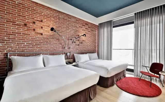 【High Speed Rail Holiday】 Tainan UIJ Youai Street Hotel 2-Day Free Travel-Quad Room-4