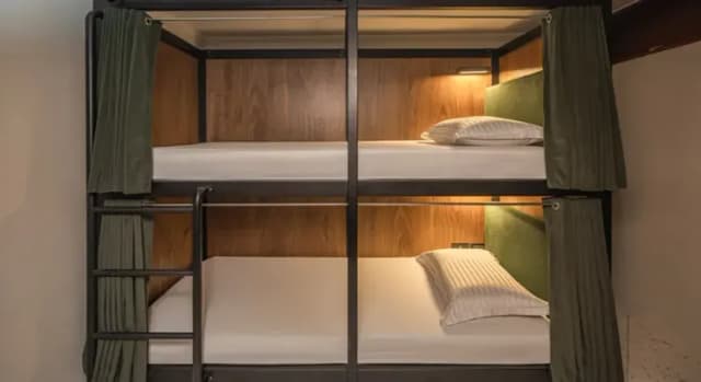 【高鐵假期】 台南天下南隅2日自由行｜翻新重新開幕，近赤崁樓-【限定優惠】- 【限定優惠】雀躍雙人背包客房(2人一室上下舖/公共衛浴-不含早餐)-6