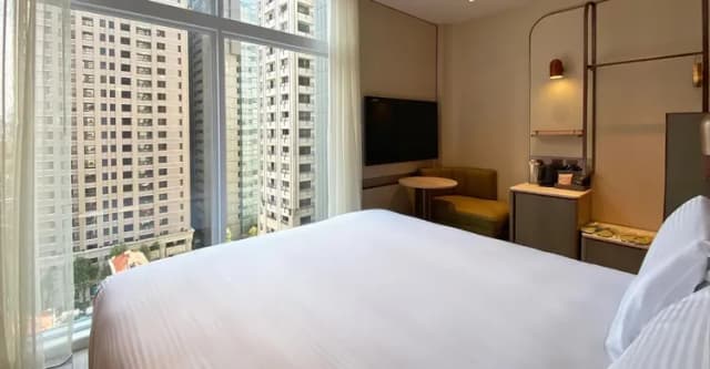 【高鐵假期】 台中采．寓 halo house2日自由行-【商務出差】- 【商務出差】豪華樓層標準雙人房(1大床or2小床，依飯店安排)-1