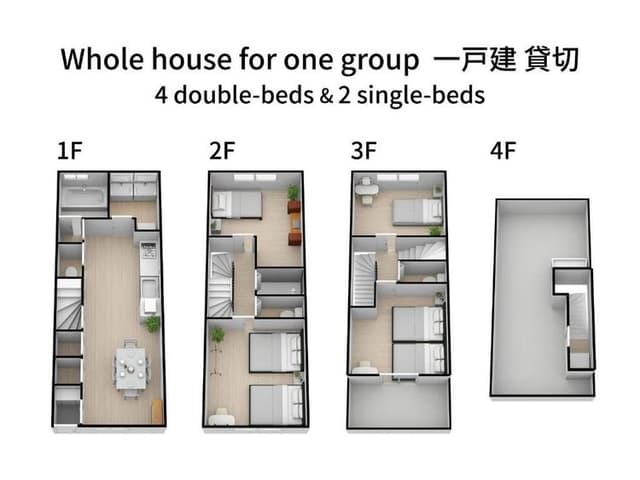 Villa De Class｜野田阪神站步行2分/野田(阪神)站步行4分-包棟-6