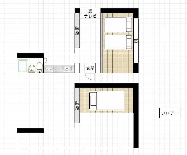 BEYOND HOTEL 高山 2nd-近高山陣屋-四人房 #1-9