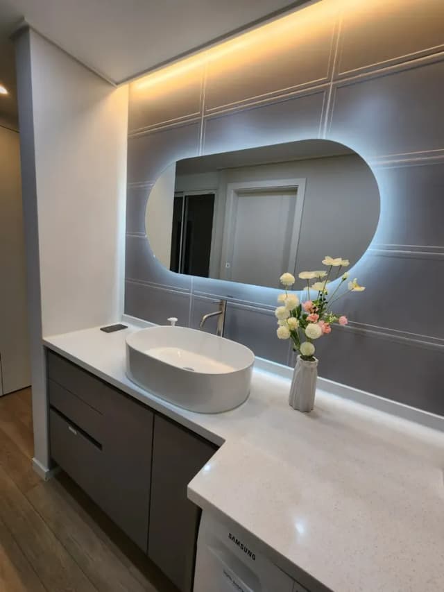 馬林市，海灘景觀，海景-F-20 K Luxury♥ Ocean View, TV 65", Free water&coffee capsules-8