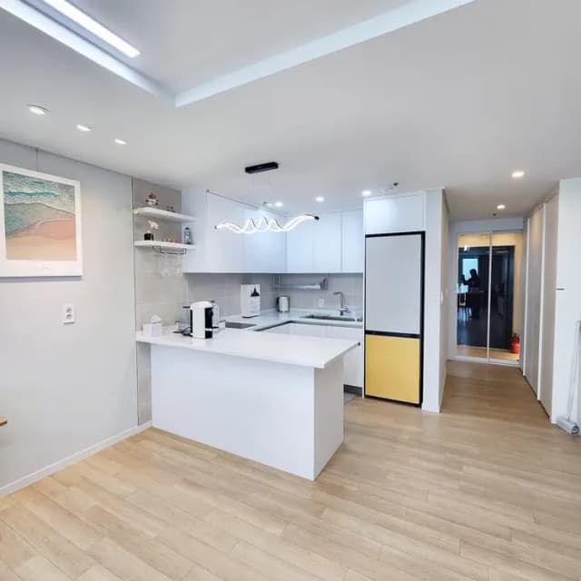 馬林市，海灘景觀，海景-F-20 K Luxury♥ Ocean View, TV 65", Free water&coffee capsules-5