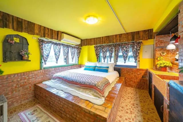 貓天空寵物鄉村民宿-溫馨房-3