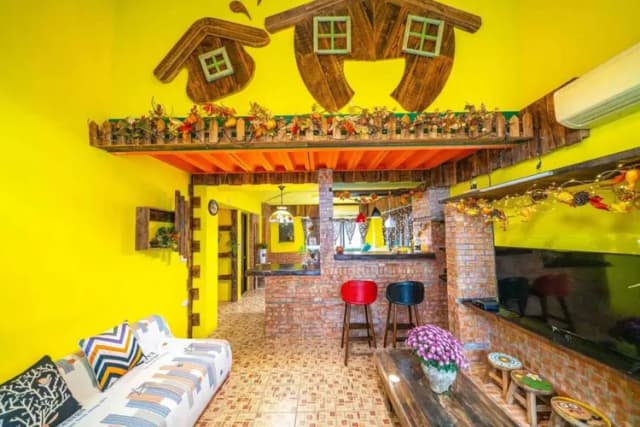 貓天空寵物鄉村民宿-溫馨房-4