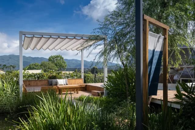 Glamping Hygge Hill 山野森活-圓形帳篷-4