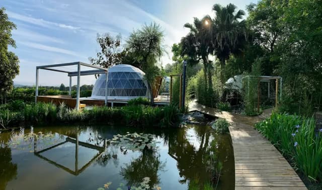 Glamping Hygge Hill 山野森活-圓形帳篷-10