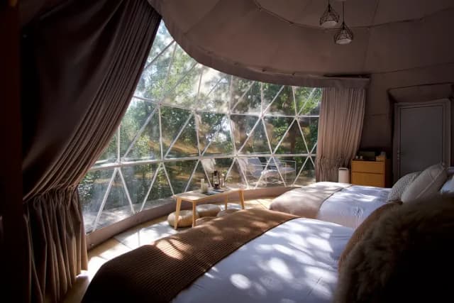 Glamping Hygge Hill 山野森活-圓形帳篷-1