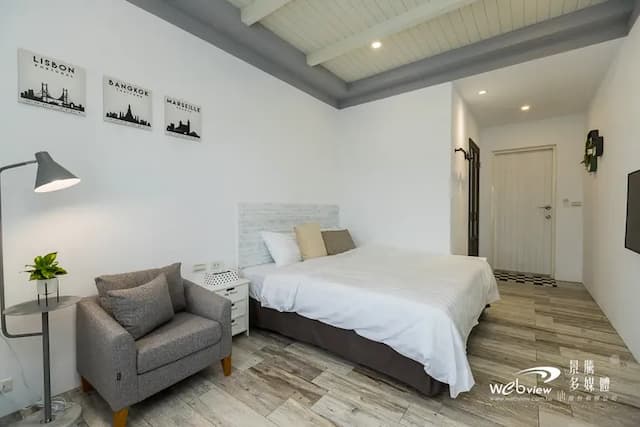 Blue White Bed and Breakfast-Blue Double Room-7