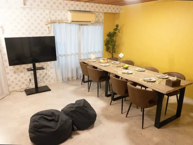 RISE HOTEL SHINJUKU-202－圓點客房｜8人入住｜訂製大雙層床｜42㎡-1
