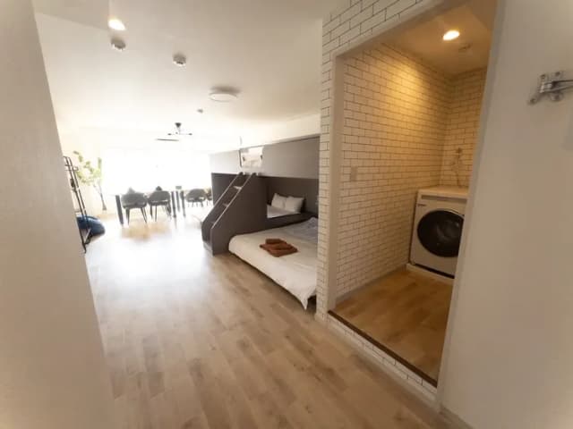 RISE HOTEL SHINJUKU-301－原木風客房｜8人入住｜大雙層床｜40㎡-8