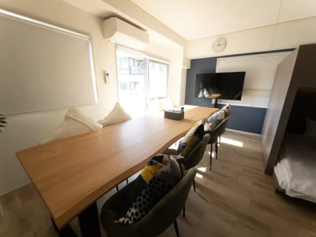 RISE HOTEL SHINJUKU-401－原木風客房｜8人入住｜大雙層床｜40㎡-10