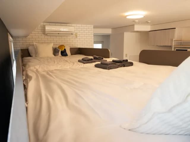 RISE HOTEL SHINJUKU-401－原木風客房｜8人入住｜大雙層床｜40㎡-4