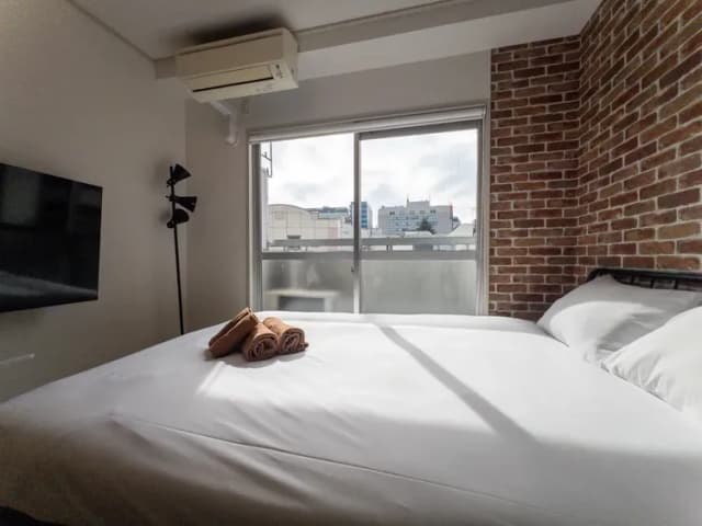 RISE HOTEL SHINJUKU-402－布魯克林客房｜3人入住｜雙人床＋沙發床｜21㎡-3