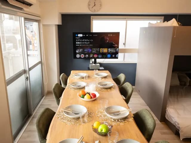 RISE HOTEL SHINJUKU-501－原木風客房｜8人入住｜大雙層床｜40㎡-2