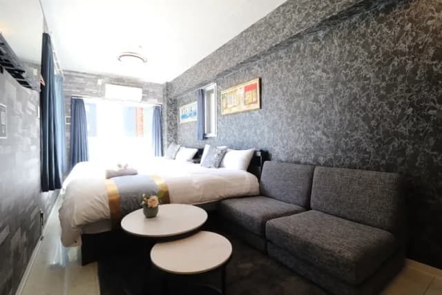 心齋橋旅居｜長堀橋站步行5分＊難波、道頓堀步行即達＊提供Wi-Fi＊設備齊全＊設計感客房-OSS405-3