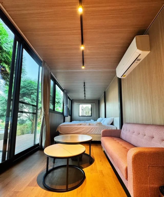 【Autumn 15% Off】Camper Van Stay with 3 Meals｜Autumn Night BBQ & Forest Singing Bowl-Independent Mountain House-2