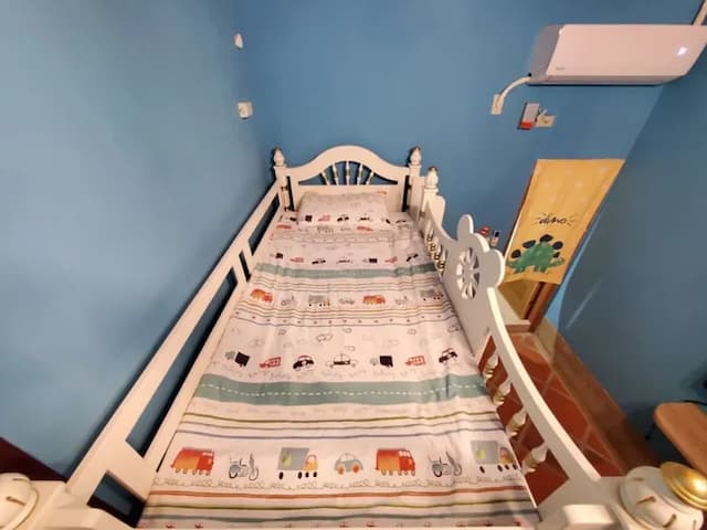 Xiehuier B&B Children's House-Family children's room（Blue)-6
