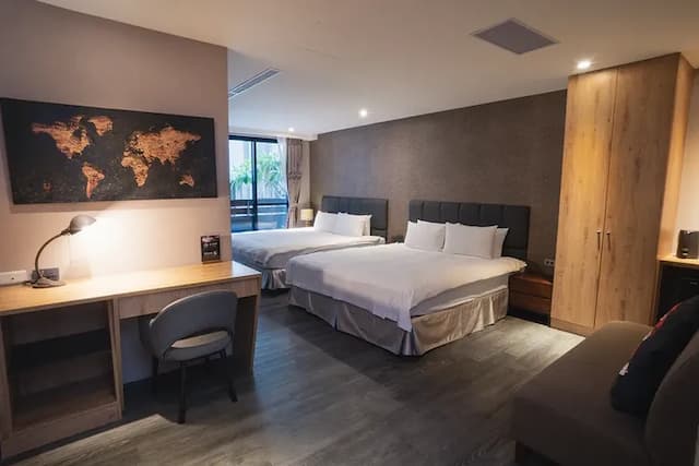 로즈 부티크 호텔 솽청 홀 (Rose Boutique Hotel Shuangcheng Hall)-Deluxe Quadruple Room-2