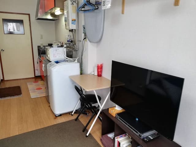 ALMAZ PLACE-#201 Tiny room ☆ Free Wi-Fi ☆ Good airport access! The room has futons!極小ルーム☆Wi-Fi無料☆空港アクセス良好!お部屋は布団対応です!-12