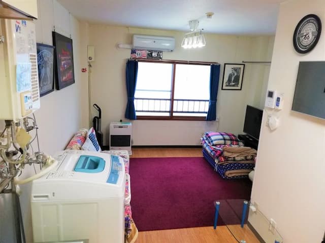 ALMAZ PLACE-＃203wifi OK/Cherry blossom viewing in front of the park OK/Quiet room/Parking available/Good airport access-1