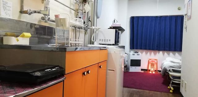 ALMAZ PLACE-★One-floor studio on the 1st floor, easy to move around★Wi-Fi OK!☆Excellent airport access! The room is equipped with a bed (futon for the second person)!-7