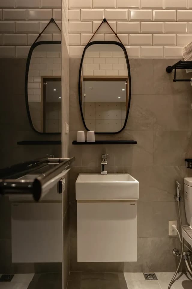 云花民宿｜市中心電梯民宿｜近東大門夜市跟文創園區-一層一戶五房小公寓｜電動麻將桌、switch、ＫＴＶ-9