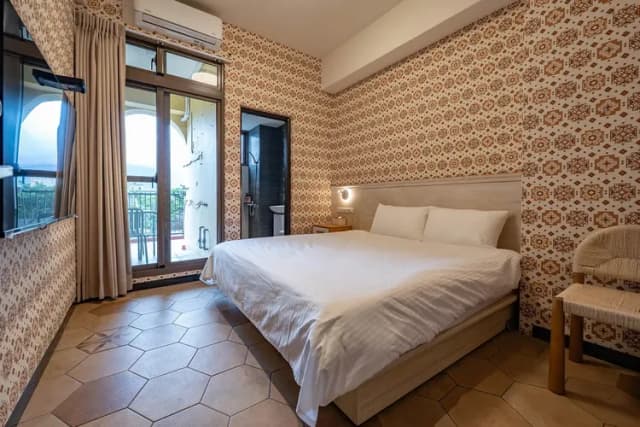 云花民宿｜市中心電梯民宿｜近東大門夜市跟文創園區-三樓獨立衛浴雙人房-14