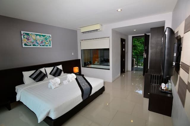 查汶海灘泳池別墅酒店（Chaweng Noi Pool Villa）-泳池景豪華房（含早餐）Deluxe Room（Included Breakfast）-4